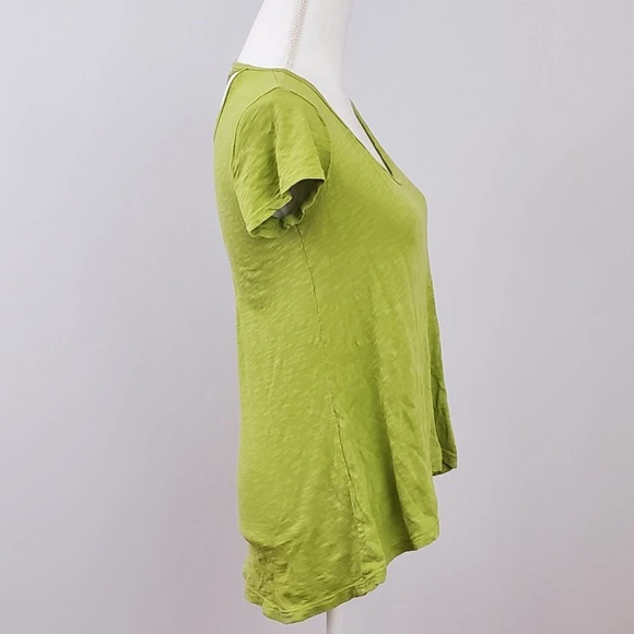 Left of Center Green Shirt with Back Cutouts - Picture 4 of 8